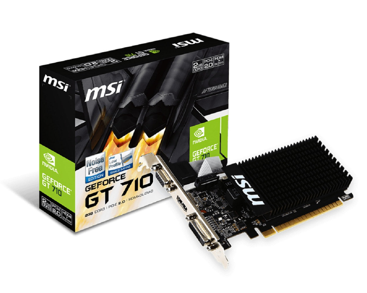 MSI GeForce GT 710 Graphics Card GT 710 2GD3 LP