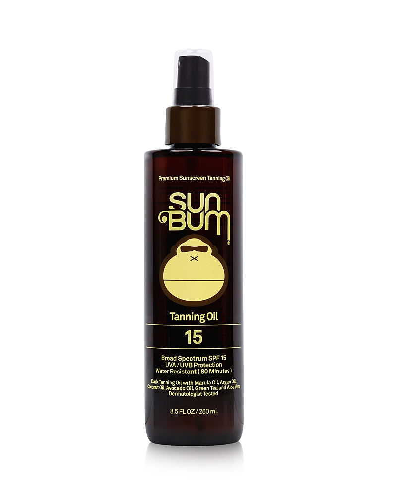 Sun Bum Premium Sunscreen Tanning Oil with Argan Oil  SPF 15  8.5 oz