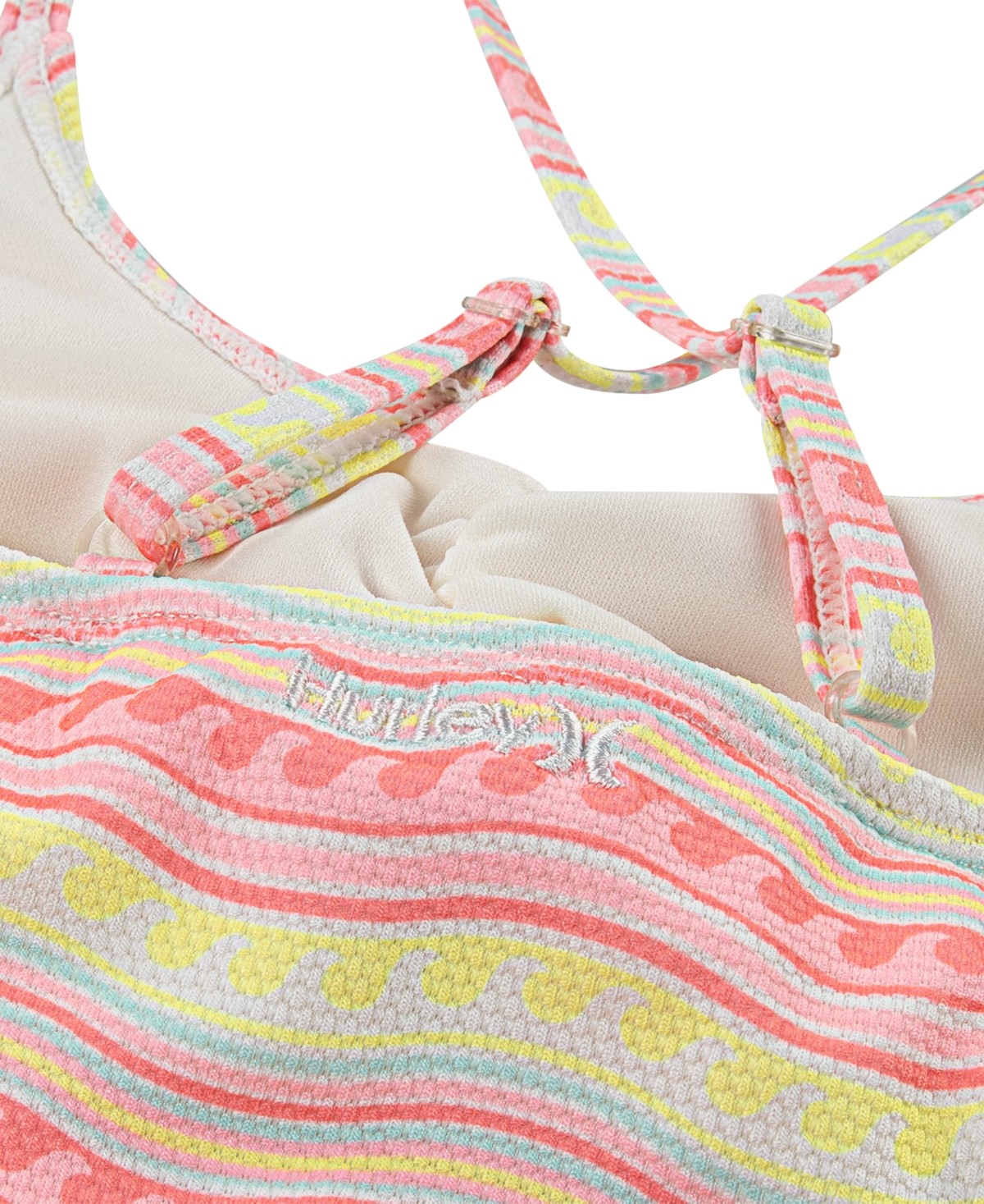 Hurley Big Girls Cutout One-Piece Swimsuit - Pink Flamingo, Size 10