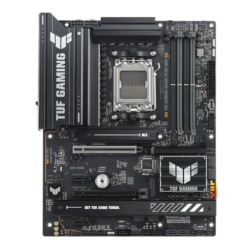 ASUS - TUF GAMING B650E-PLUS WIFI (Socket AM5) AMD B650 ATX DDR5 Wi-Fi 7 Motherboard - Black