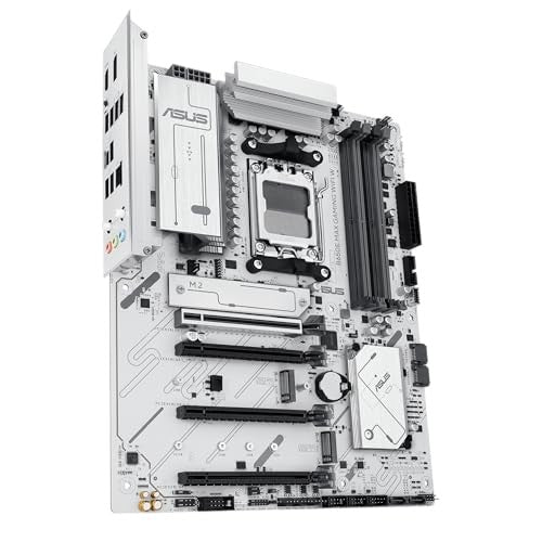 ASUS B650E MAX Gaming WiFi W Motherboard AMD AM5 ATX PCB DDR5 PCIe 5.0, White