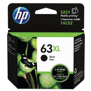 HP 63XL High Yield Ink Cartridge - Black (F6U64AN_140)