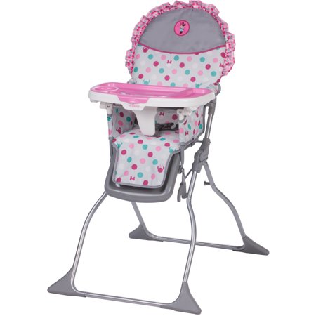 Disney Baby Simple Fold Plus High Chair  Minnie Dot Fun