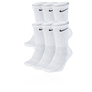 Nike Unisex Adult Everyday Cushioned Training Crew Socks (6 Pairs) Small