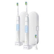 Philips Sonicare Optimal Clean Rechargeable Toothbrush 2 Pack *Damaged Box*
