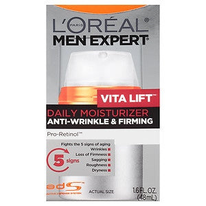 L Oreal Paris Men Expert Vita Lift Daily Moisturizer  1.6 fl oz