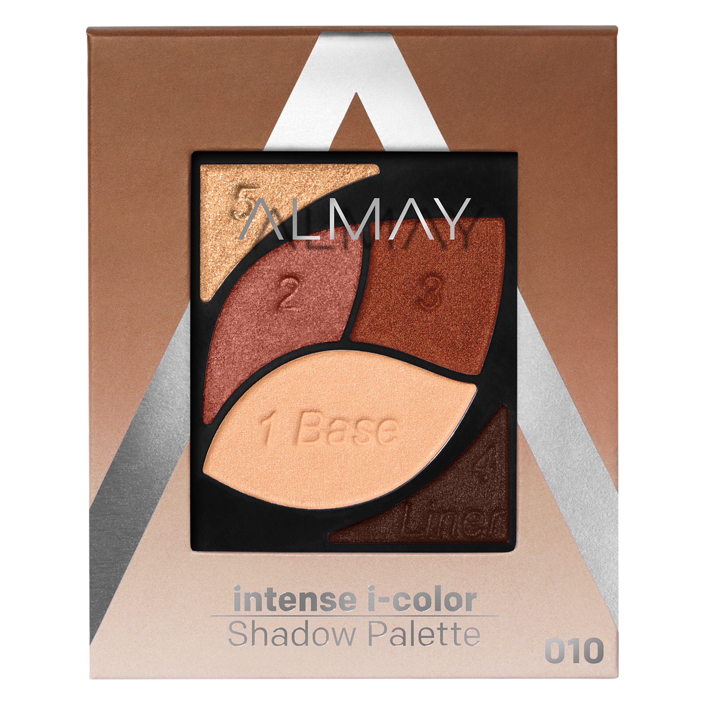 Almay Intense i-Color Shadow Palette - 010 Brown Eyes - 0.1oz
