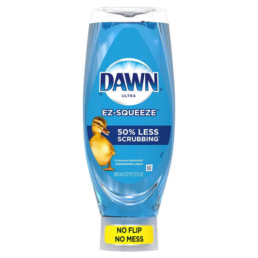 116252 22 Fl Oz Ultra EZ-Squeeze Dish Soap, Blue - Pack of 8