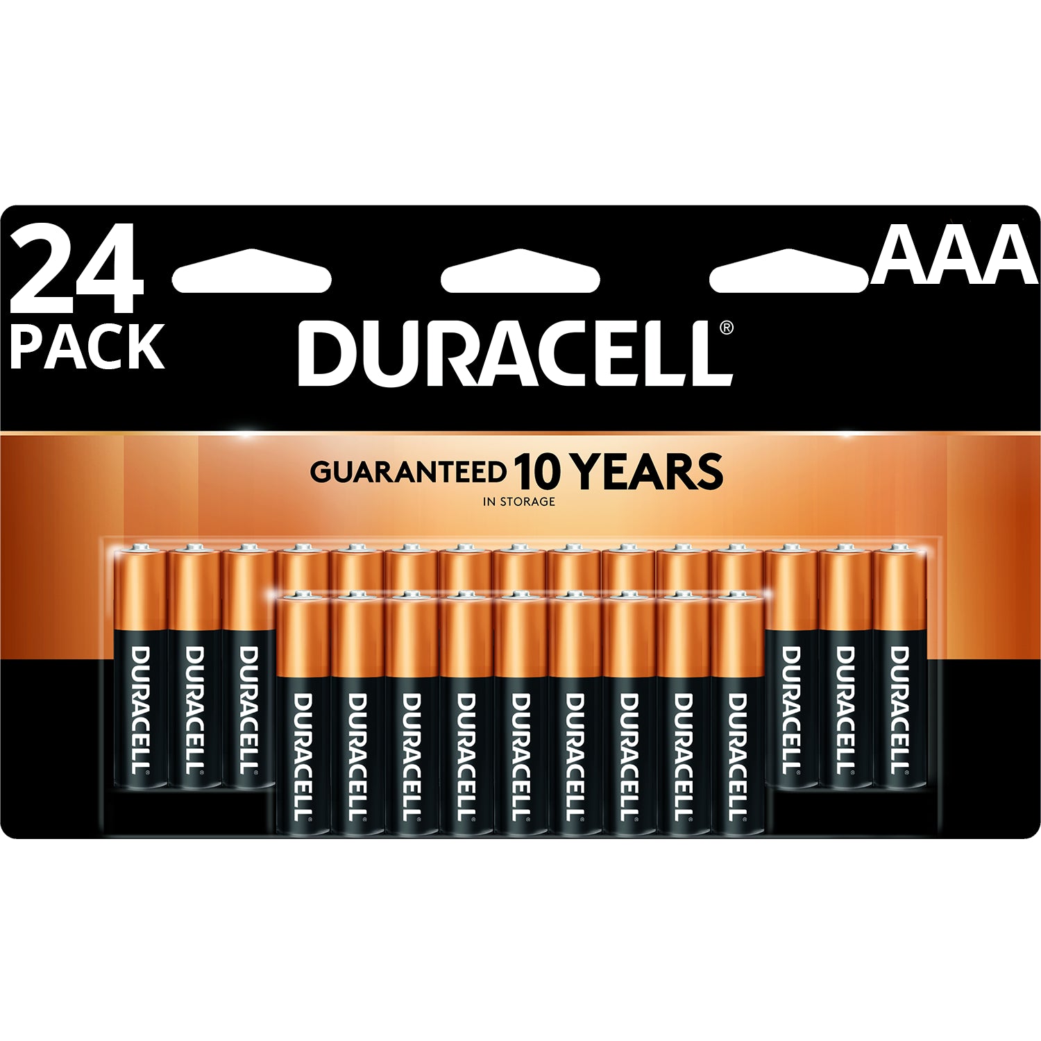 Duracell Coppertop 1.5V Alkaline Batteries - AAA - 24 Pack