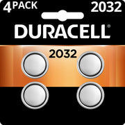Duracell 2032 3-Volt Lithium Coin Battery - CR2032 - 4 Pack