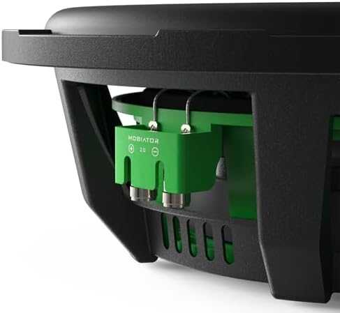 Mobiator DS-12 D2 Shallow Mount Car Subwoofer 12'' 1400W Max Power Dual 2 Ohm High Performance, Black