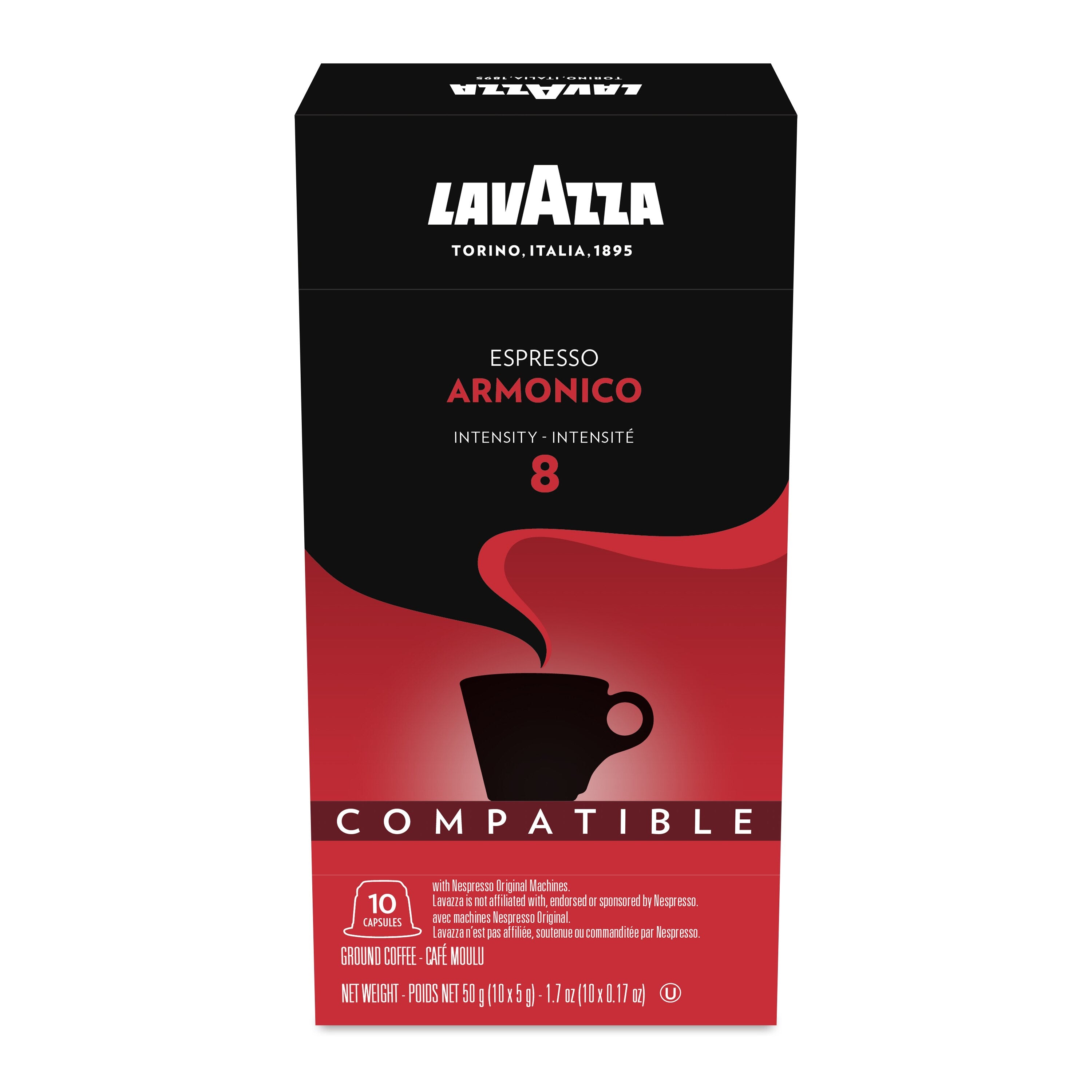 Lavazza, Espresso Maestro Classico Medium Roast Coffee, 10 Each(Case Of 6)