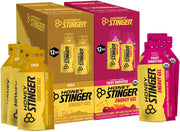 Honey Stinger Energy Gel Variety Pack, Gold and Organic Fruit Smoothie, 1.1oz - 24ct