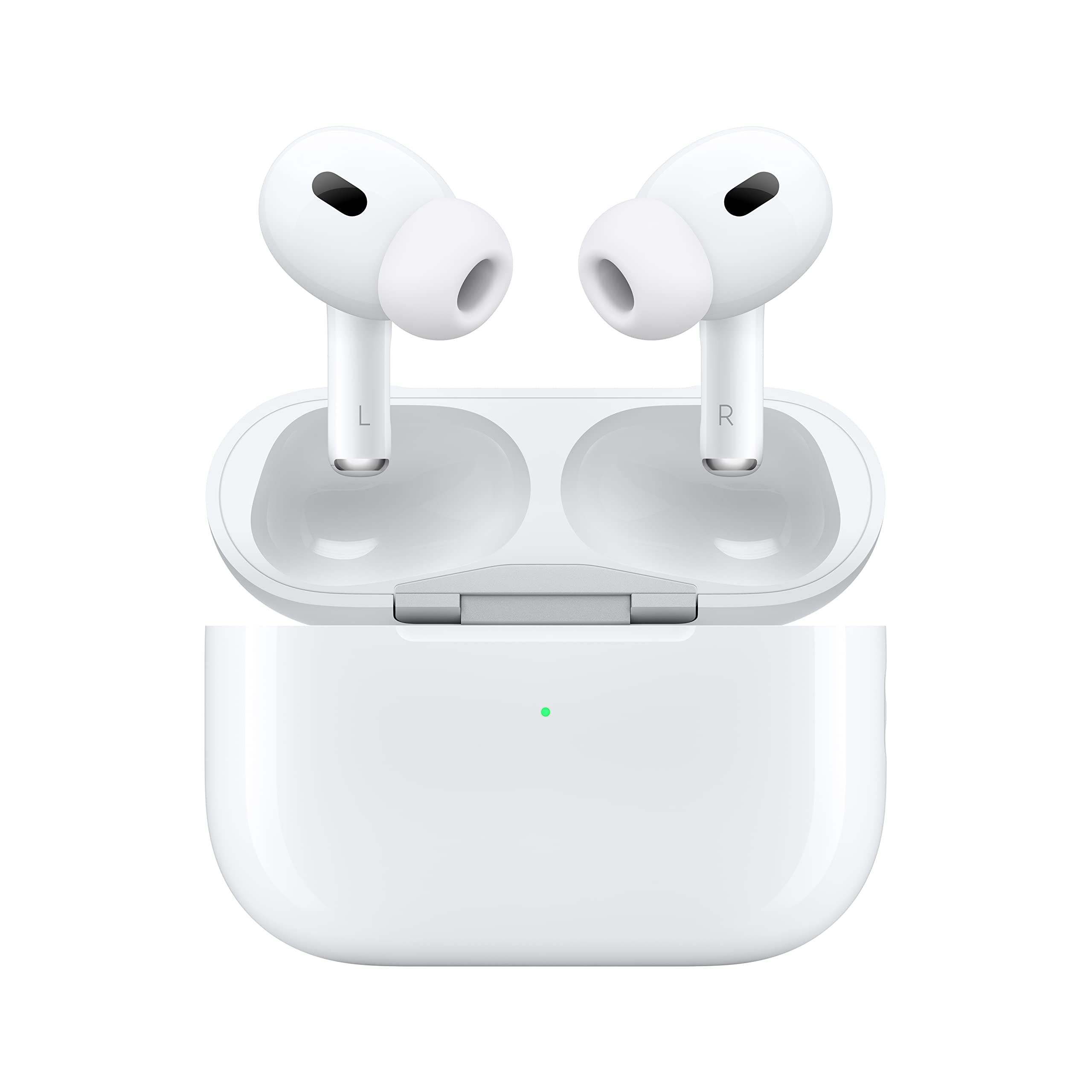 Apple AirPods Pro (2nd Gen) with MagSafe Charging Case (USB-C) - White (Open Box)