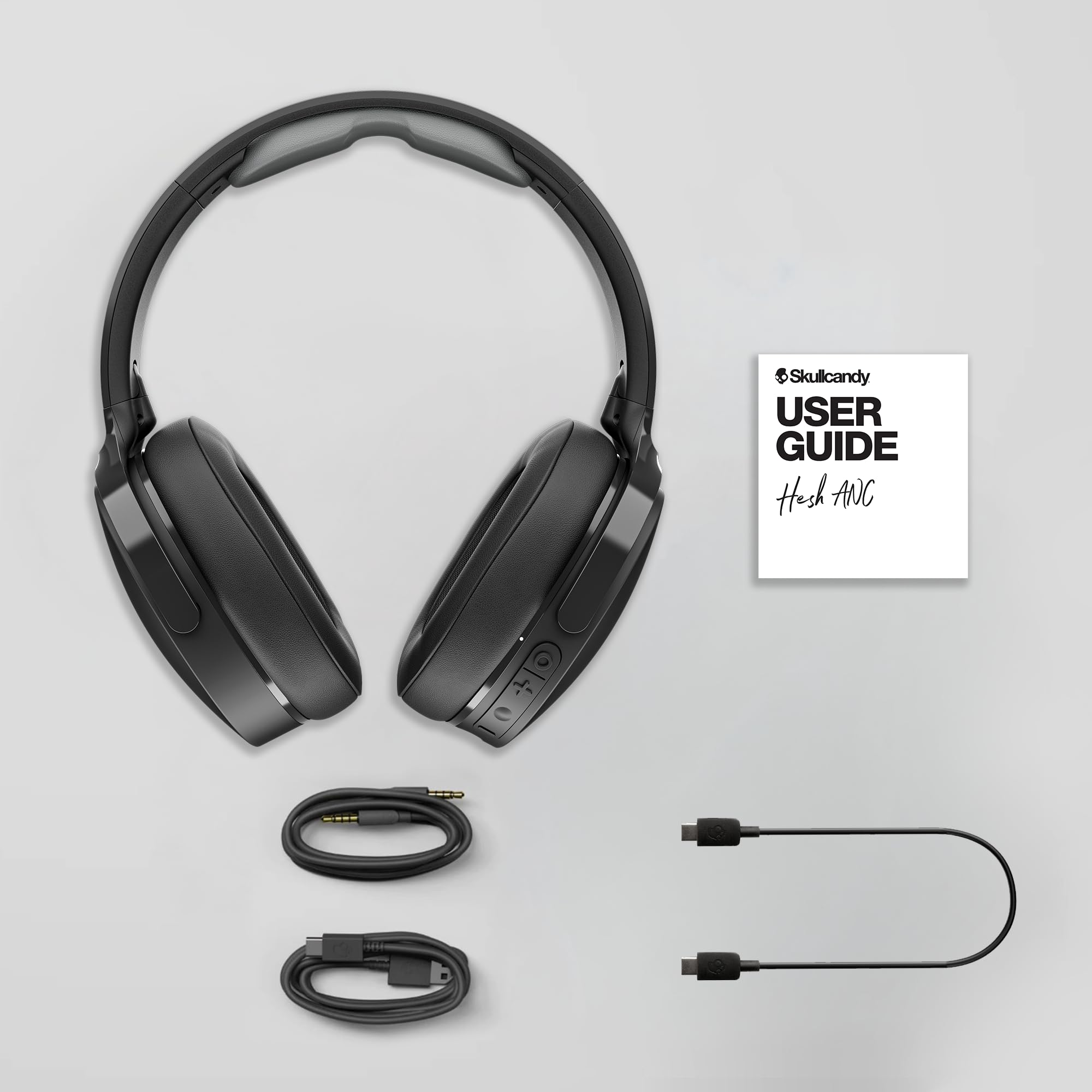 Skullcandy Hesh ANC Bluetooth Active Noise Cancelling Headphones - Mod White