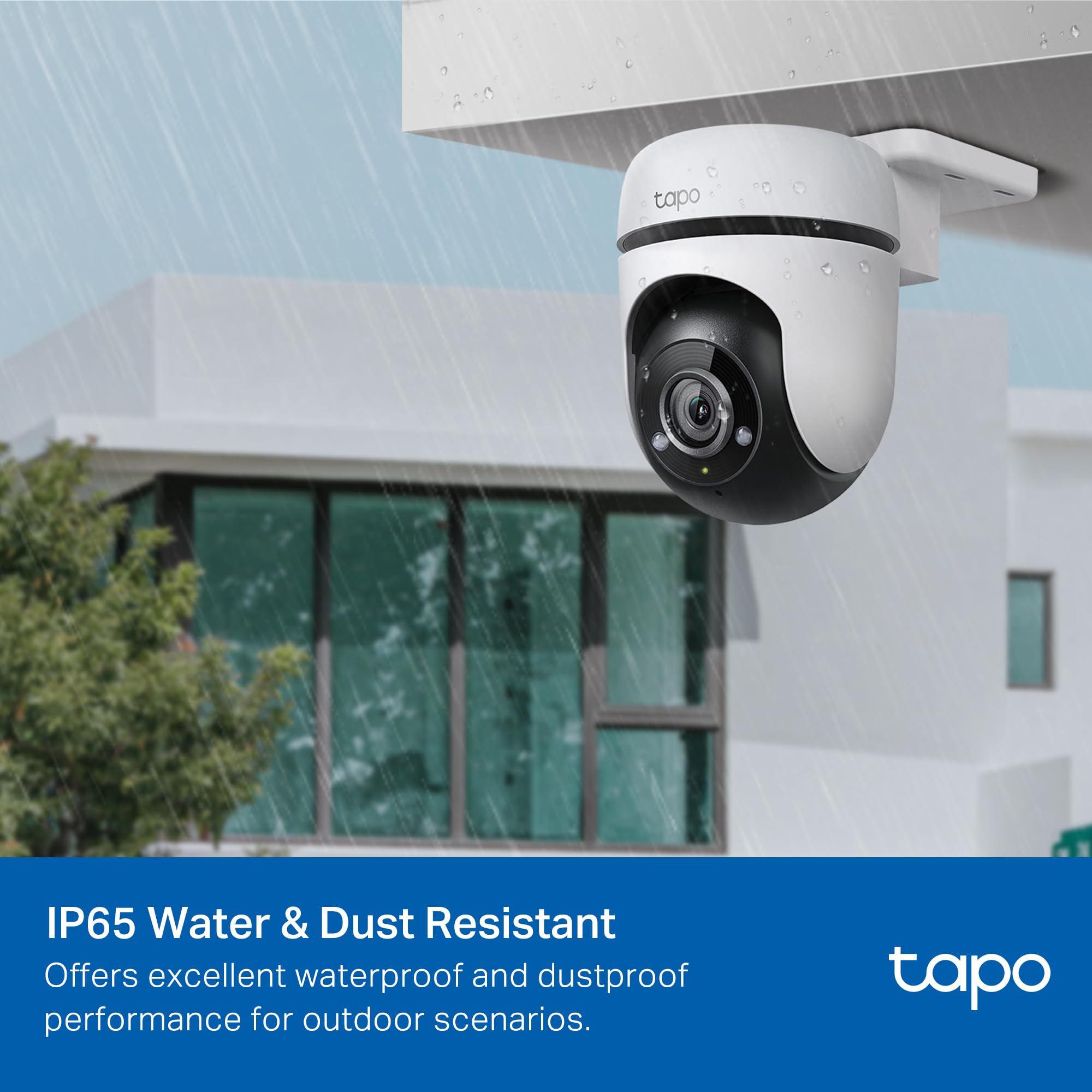 Tapo C500 TP-Link 1080P Outdoor Wired Pan/Tilt WiFi Camera 360° View
