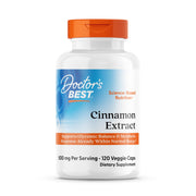 Doctor's Best Cinnamon Extract with CinSulin 250 mg - 120 Veggie Caps
