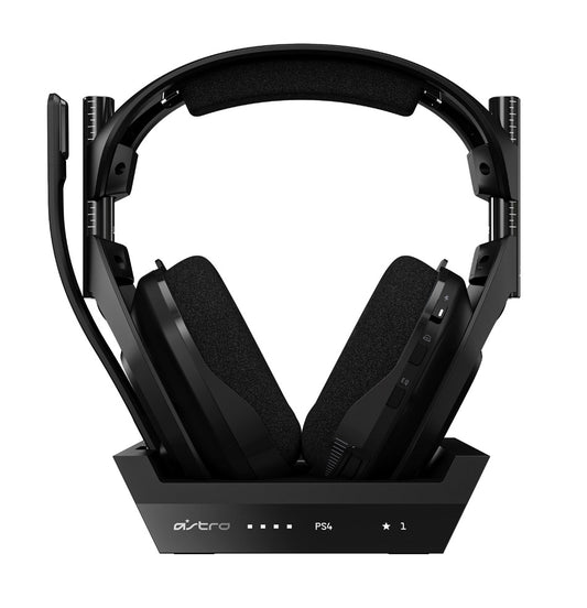 ASTRO Gaming A50 Wireless Headset + Base Station for PS5, PS4 and PC - Black/Silver