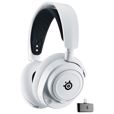 SteelSeries Arctis Nova 7X Multi-Platform Premium Wireless Gaming Headset - White