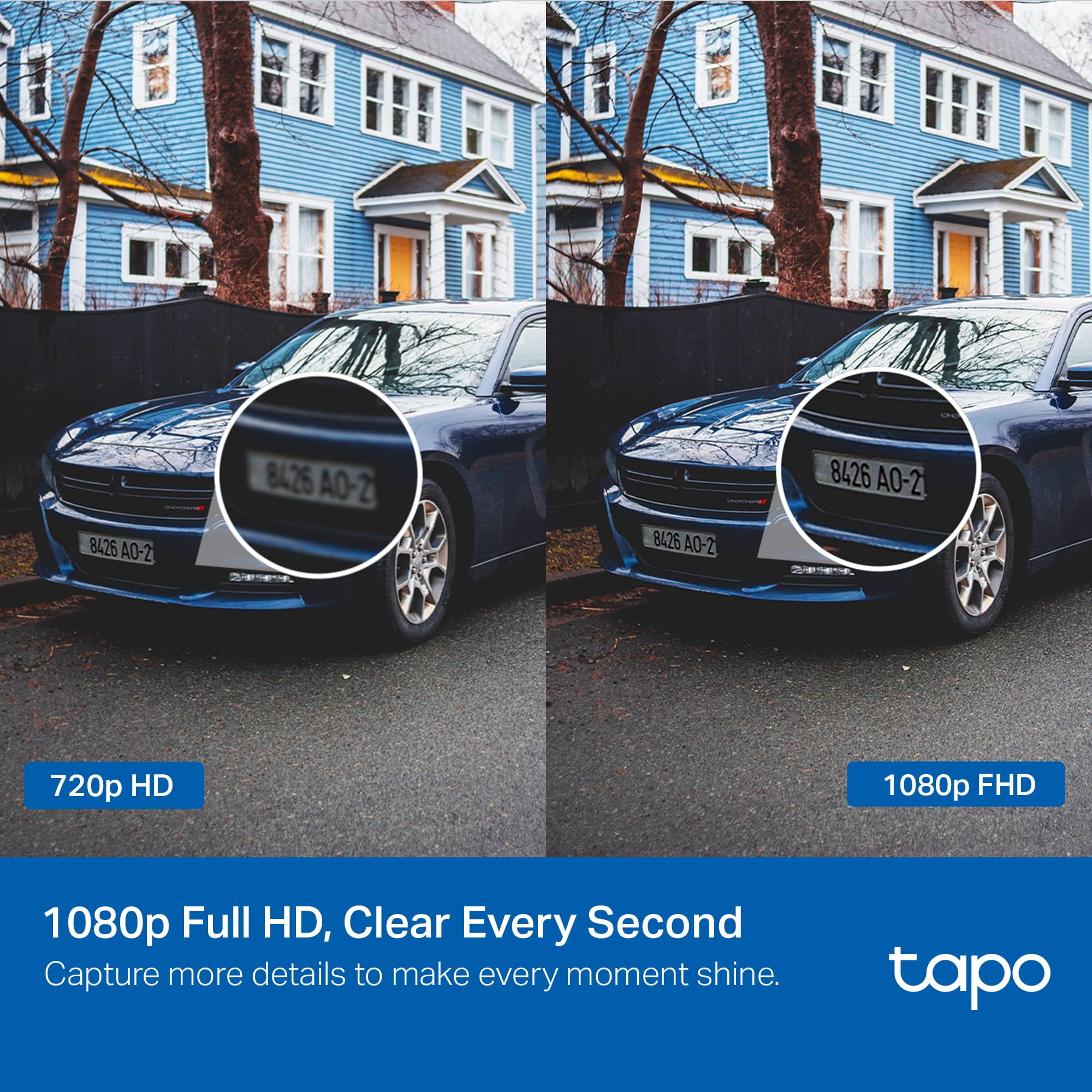 Tapo C500 TP-Link 1080P Outdoor Wired Pan/Tilt WiFi Camera 360° View