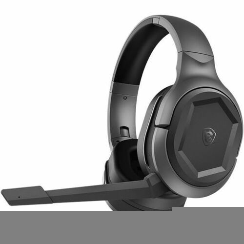 MSI Immerse GH50 Wireless Gaming Headset, Multi-Platform, 22hr Battery - Black