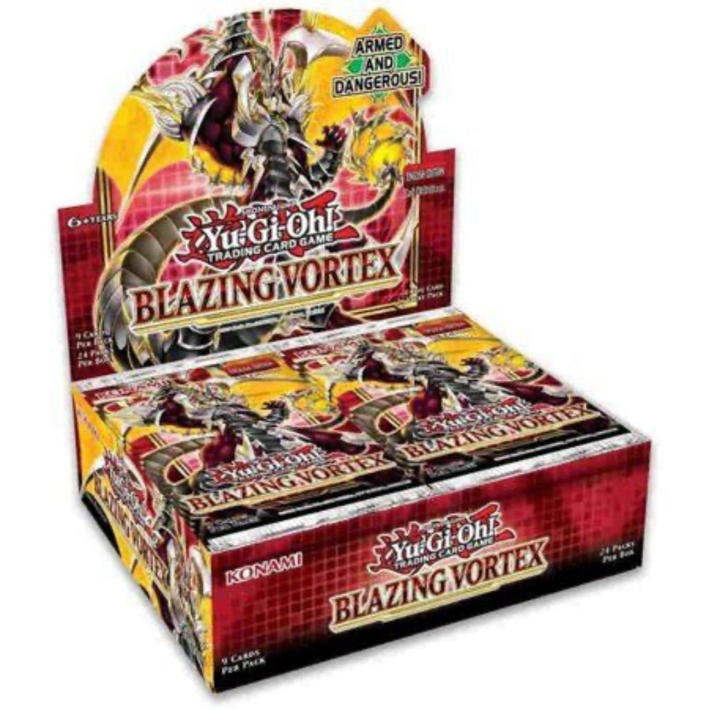 YuGiOh Trading Card Game Blazing Vortex Booster Box [24 Packs]