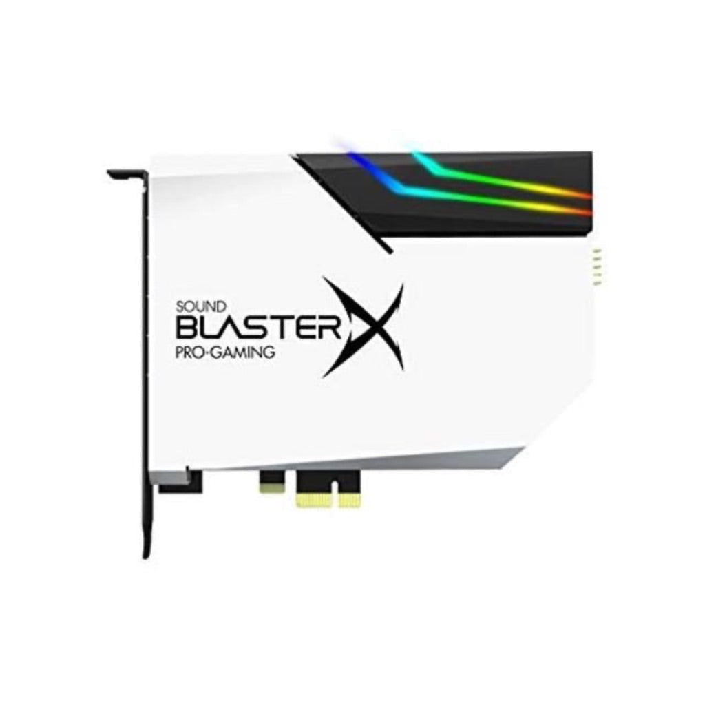 Creative Sound Blasterx Ae-5 Plus Pure Edition Sabre32 Ultra-class 32-bit/384khz Pci-e Gaming Sound Card and Dac with Dolby Digital and Dts, Xamp.