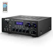 Moukey Home Audio Amplifier Stereo Receiver with Bluetooth 5.0, 220W, 2 Ch.
