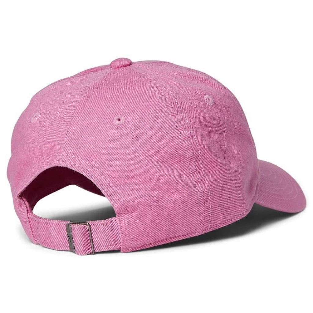 Nike Kids Club Unstructured Futura Wash Cap (Little Kid/Big Kid) Baseball Caps Magic Flamingo/White, Cotton