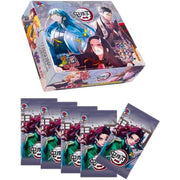 Anime Trading Cards: Demon Slayer collectable Trading Cards - Assorted collectable Cards - Booster Pack Box - Booster Packs - GM-0502 (30 Packs)