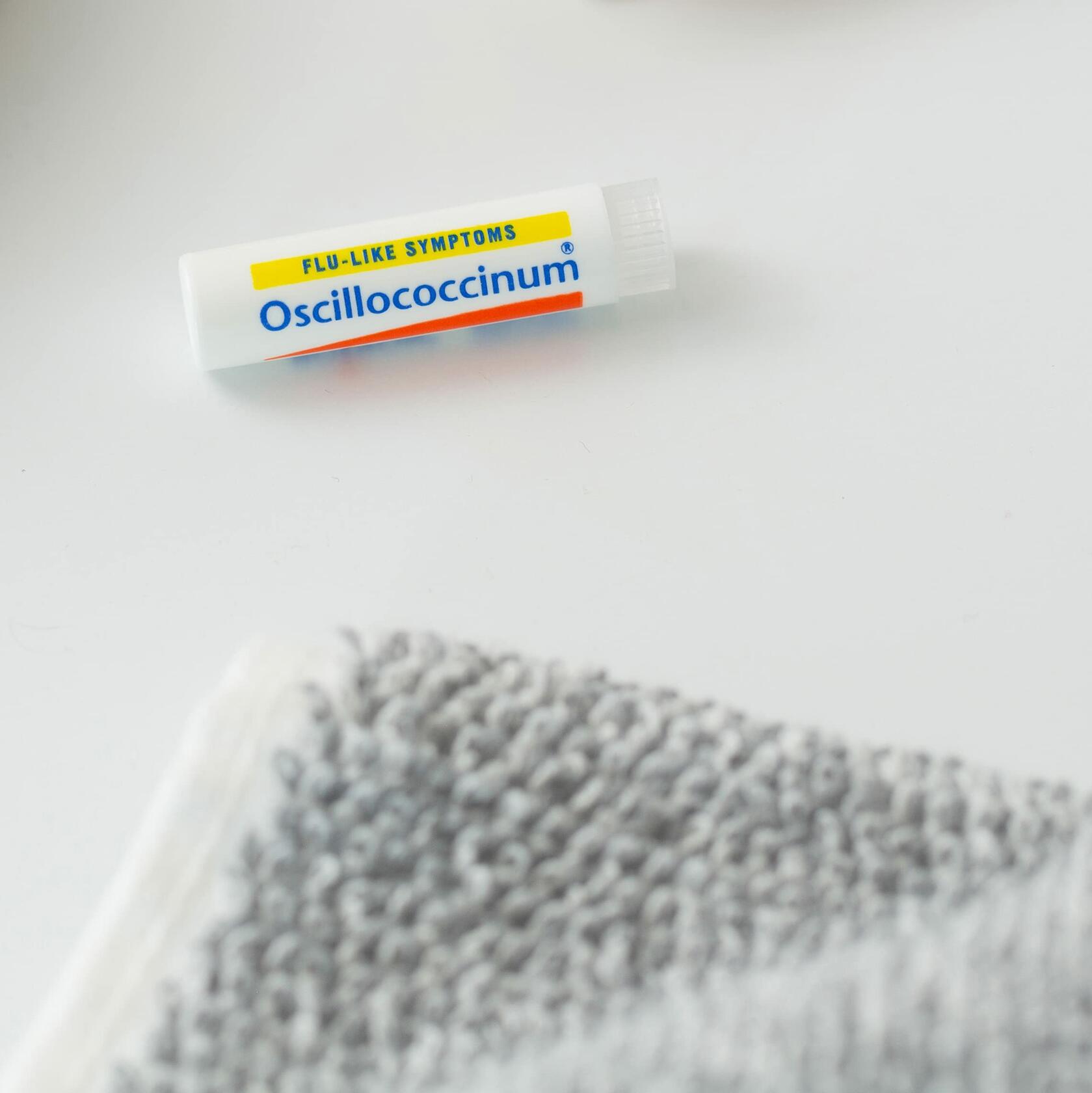 Boiron Oscillococcinum Pellets Relief from Flu-Like Symptoms, Body Aches, Headache, Fever, Chills and Fatigue - 30 Doses