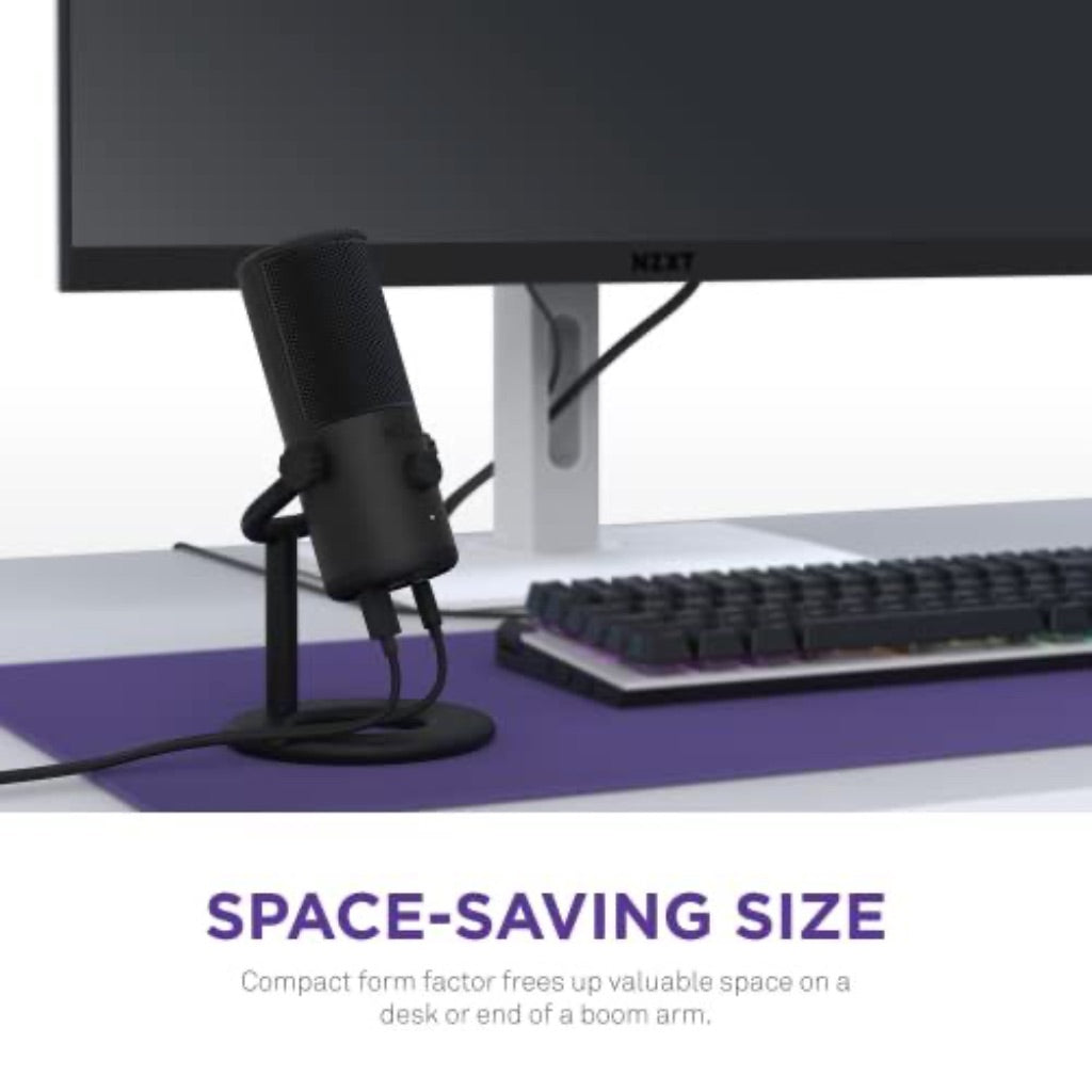 NZXT Capsule Mini USB-A Microphone - Black