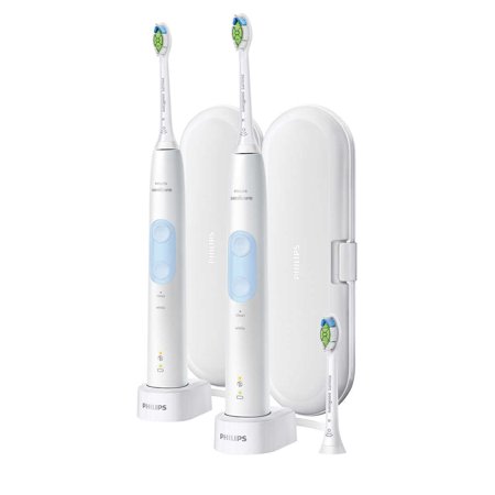 Philips Sonicare Optimal Clean Rechargeable Toothbrush 2 Pack *Damaged Box*