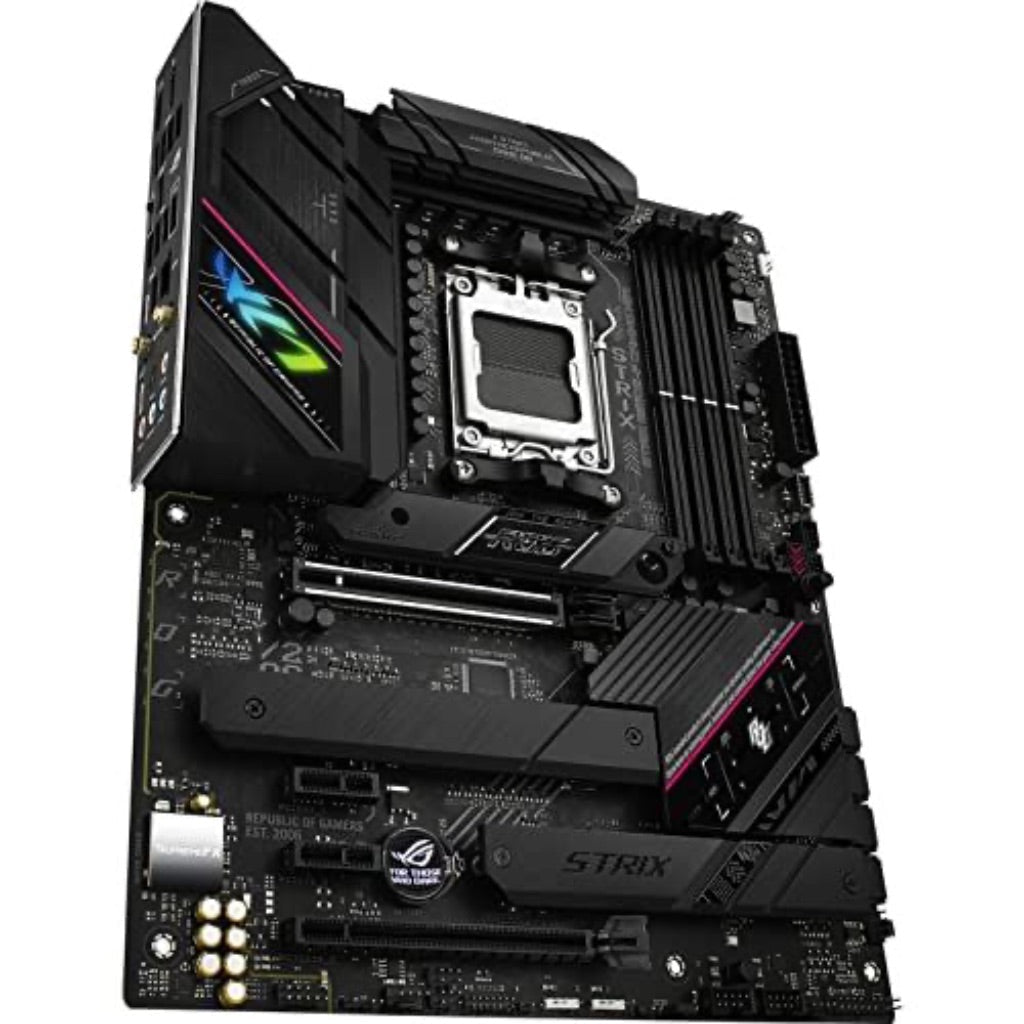 ASUS ROG STRIX B650E-F GAMING WIFI (Socket AM5) AMD B650E ATX DDR5 Wi-Fi 6E Motherboard - Black