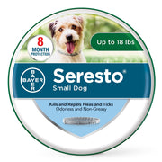 Elanco Seresto Flea & Tick Treatment & Prevention Collar for Small Dogs Under 18lbs