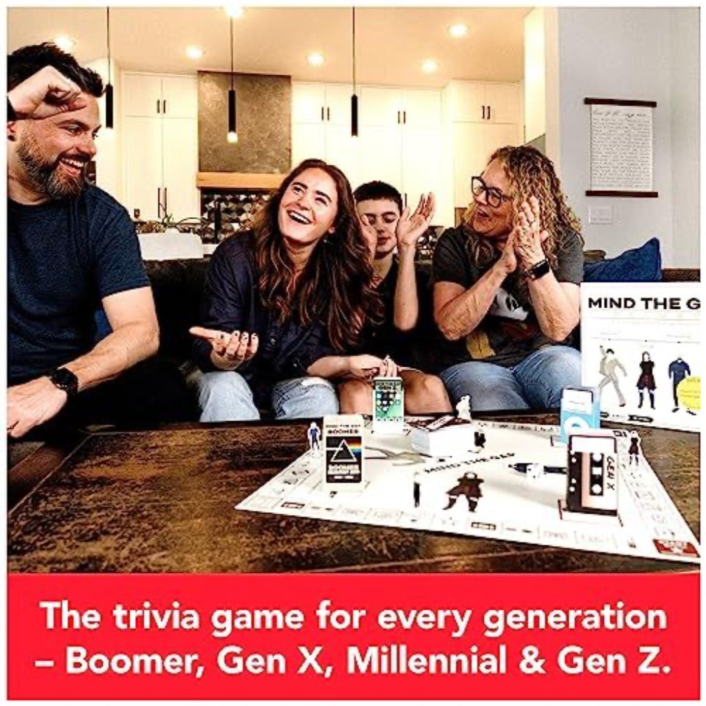 Mind the Gap Deluxe Trivia Game for The Generations