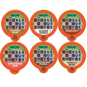 Double Donut Decaf Flavored Coffee Variety Pack Keurig K-Cup Pods, 72ct
