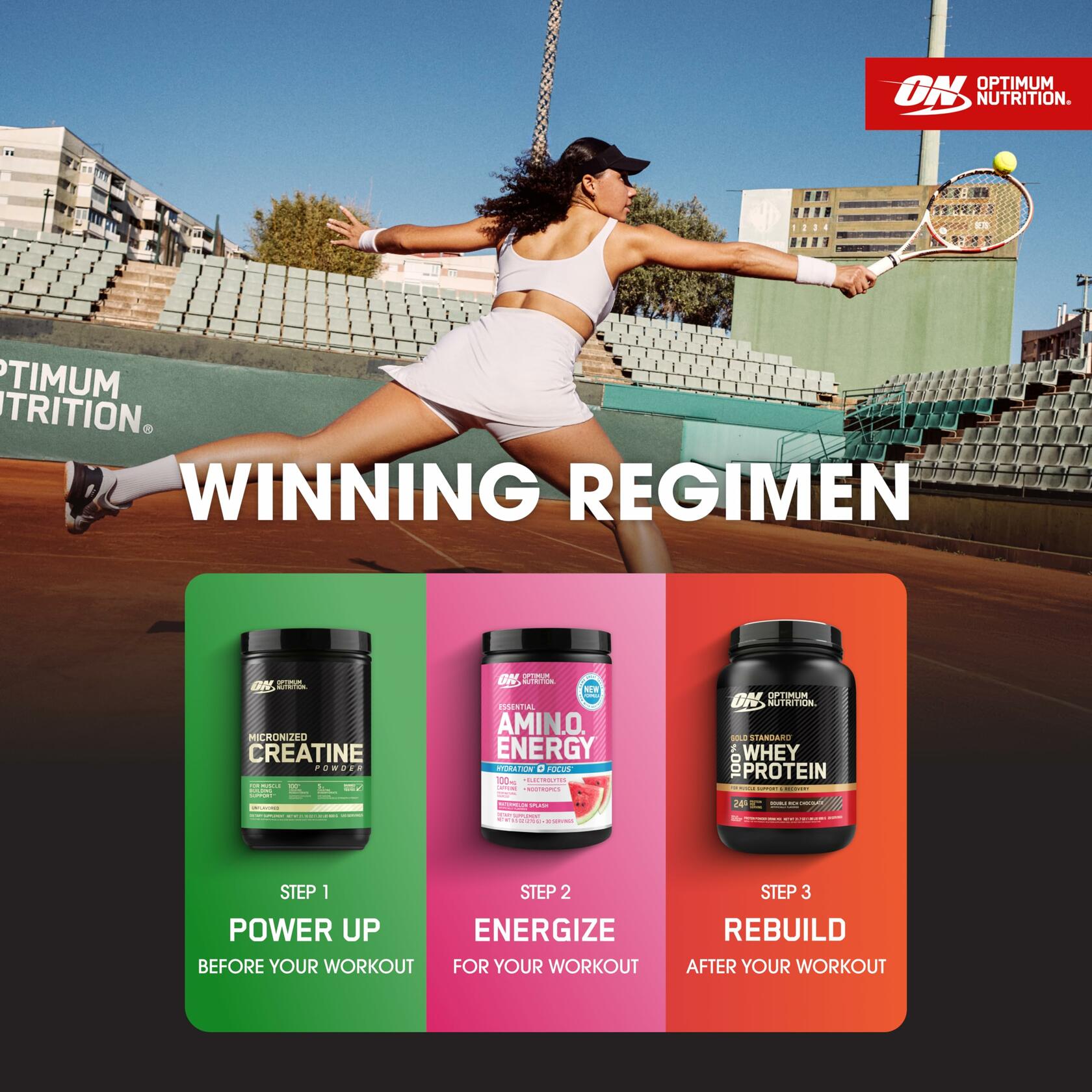 Optimum Nutrition Micronized Creatine Monohydrate Powder - Unflavored, 120 Servings