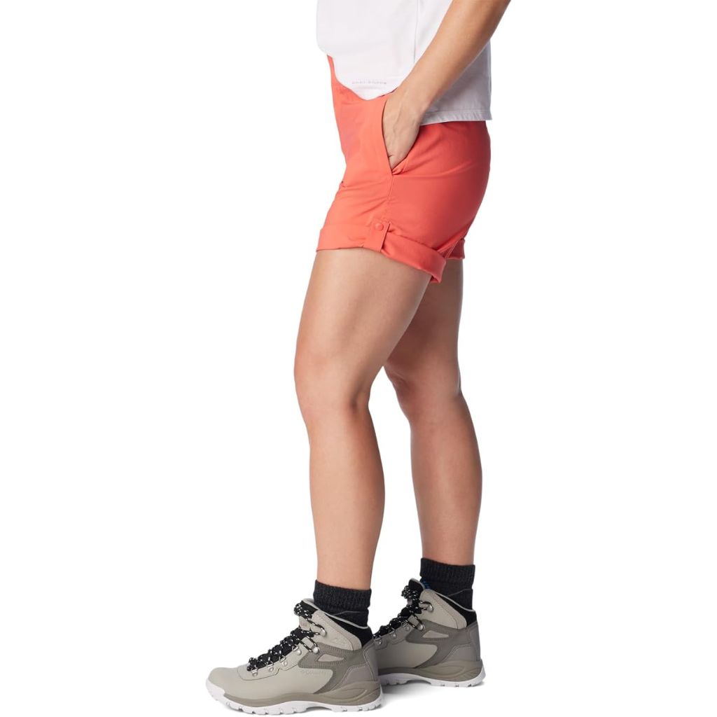 Columbia Women's Silver Ridge Utility Short - Juicy Pink, Size 10