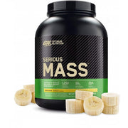 Optimum Nutrition Serious Mass Gainer Protein Powder, Banana, 6 lbs (8 Servings)