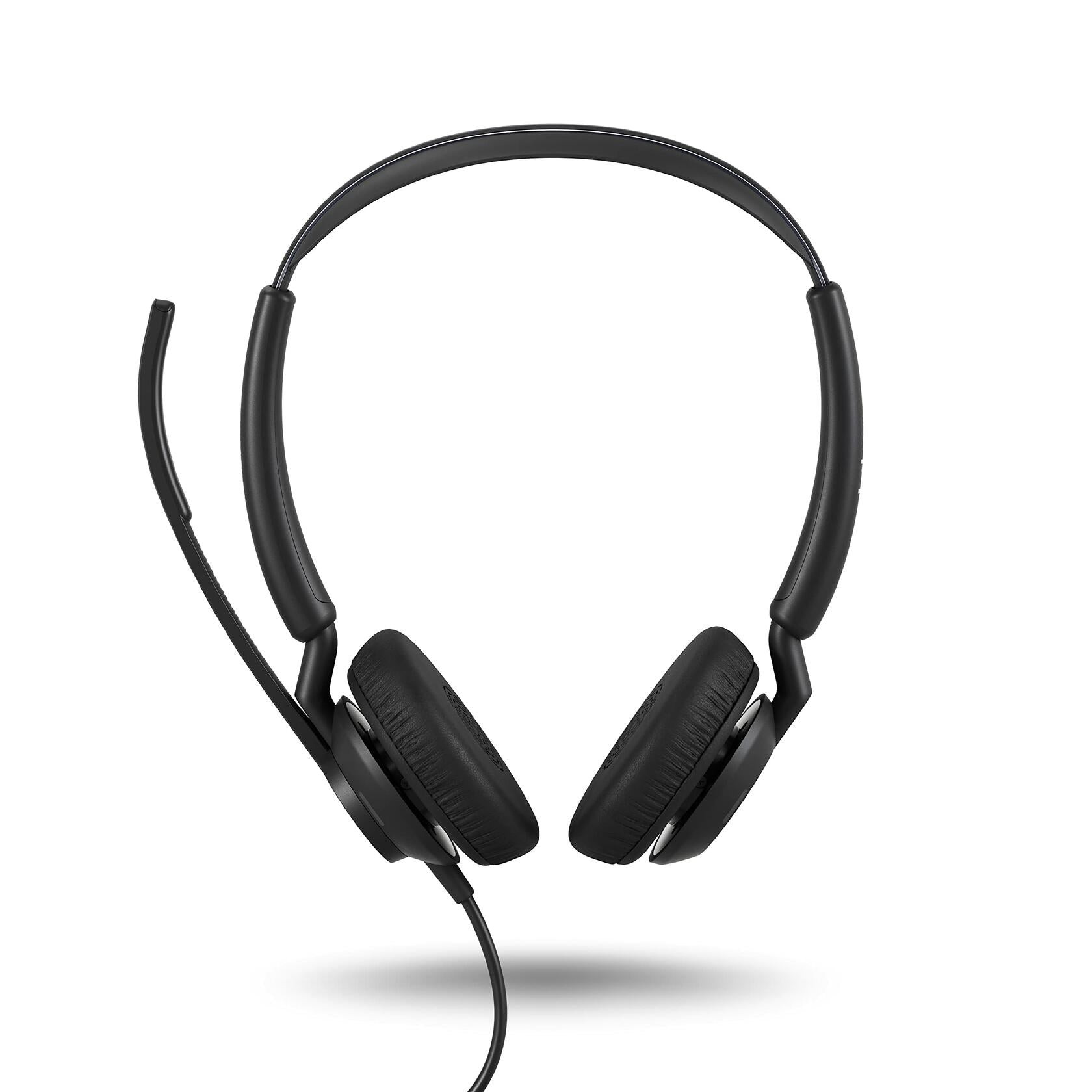 Jabra Engage 50 II Wired Stereo Headset, USB-C - Works with Zoom, Teams, Meet, Unify - Black