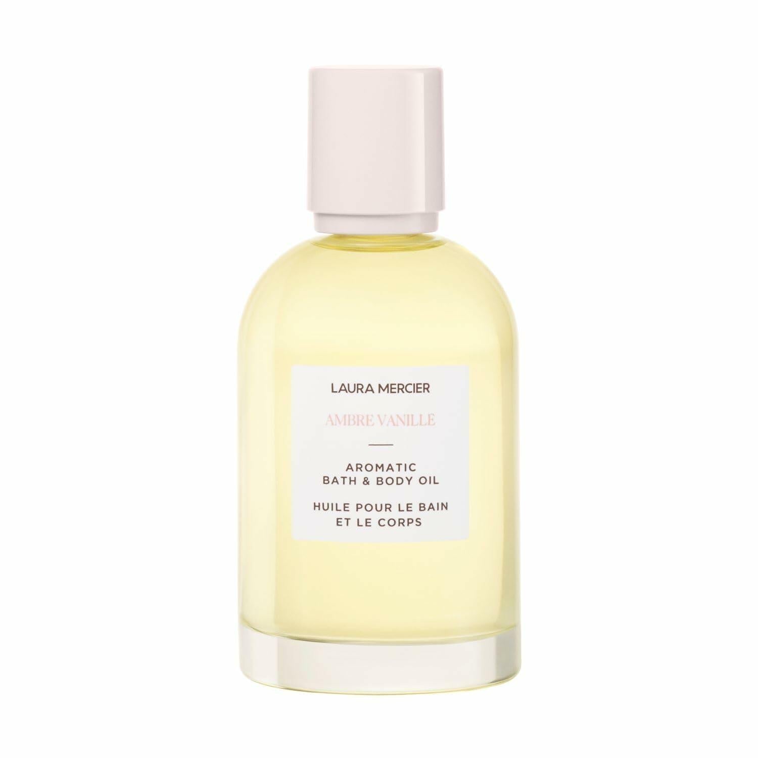 Laura Mercier Aromatic Bath & Body Oil, 48 hr Hydration, 100mL - Ambre Vanille