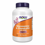 NOW Foods Glucosamine & Chondroitin with MSM for Joint Health, 180 Veggie Capsules