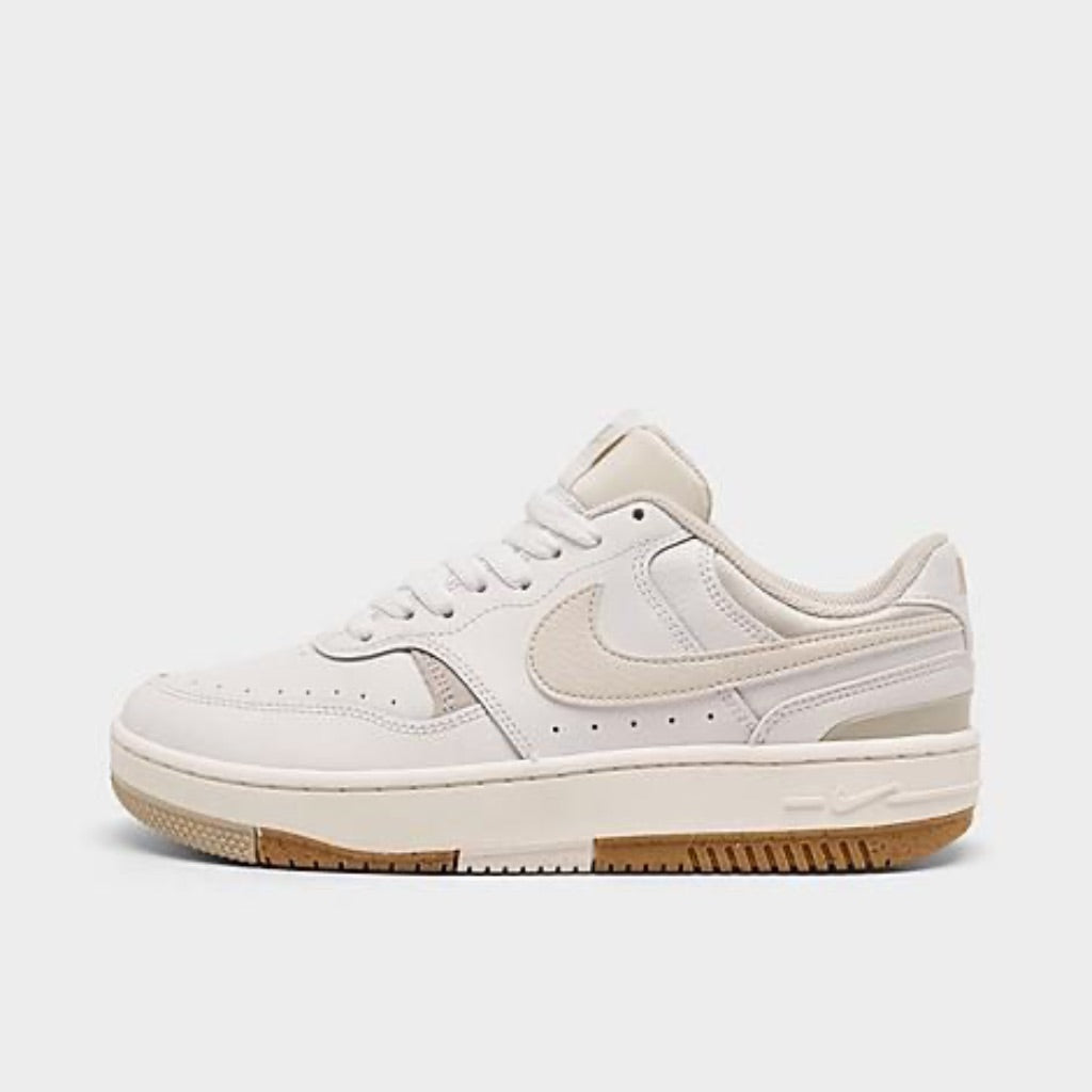Nike Women's Gamma Force Sneaker - White/Light Bone/Sanddrift, Size 5