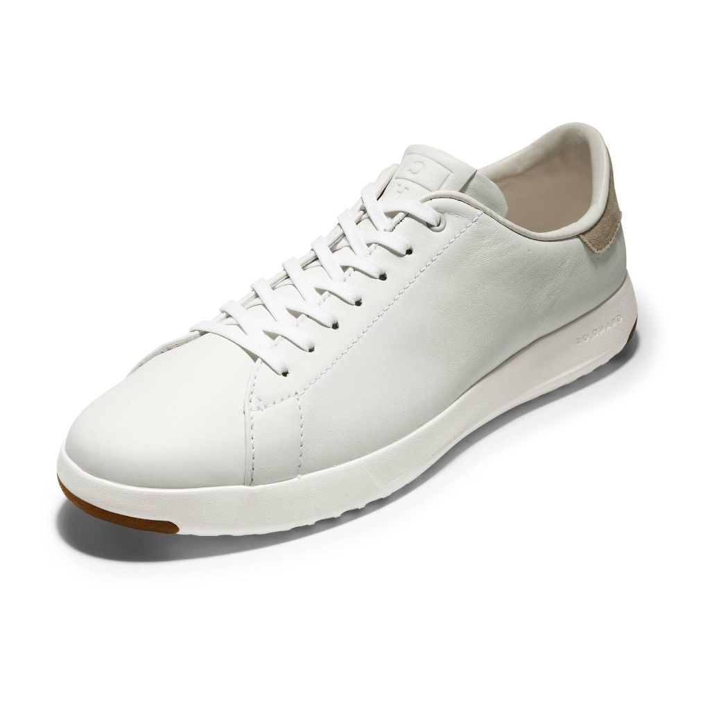 Cole Haan Men's Grandpro Tennis Oxford Sneakers - White, Size 8