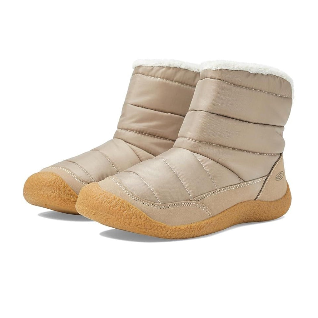 Keen Women's Howser Fold Down Warm Chukka Boots - Timberwolf/Plaza Taupe, Size 5