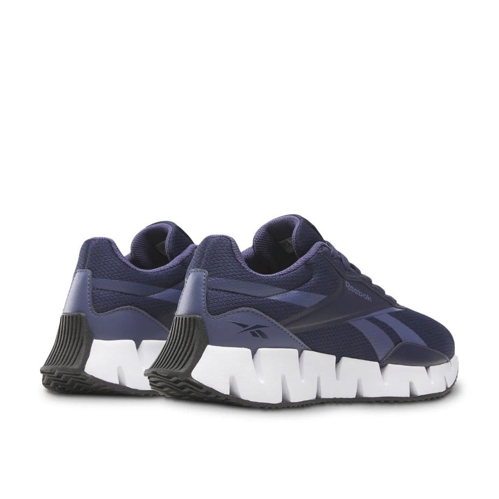 Reebok Women's Zig Dynamica STR Sneaker, Navy/Twilight Purple/Core Black, Size 5