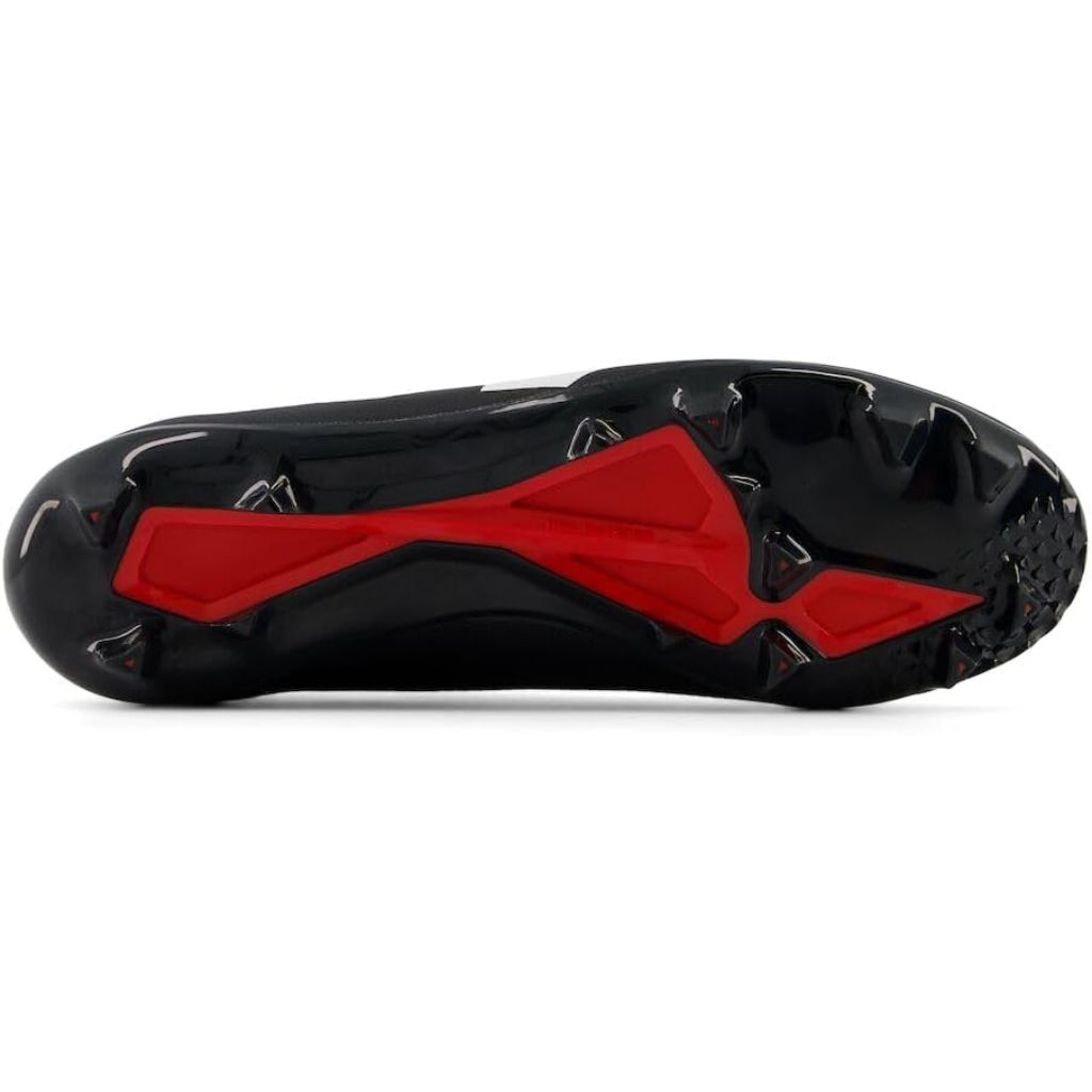 New Balance Unisex Furon Dispatch FG V7+ Soccer Cleat, Black, Size 4EE (M) 5.5 (W)