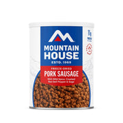 Mountain House Freeze-Dried Pork Sausage, 25 Servings, 30yr Shelf Life