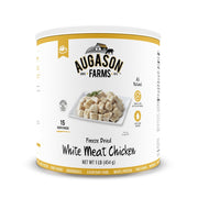 Augason Farm Cooked Freeze-Dried White Meat Chicken Dices, 16oz - 15 Servings